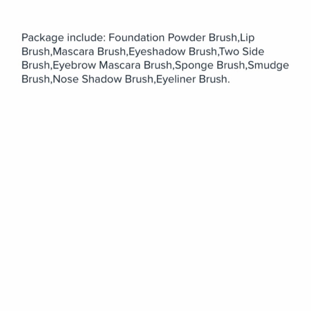 20 PIECE MAKEUP BRUSH SET - Picture 4 of 4